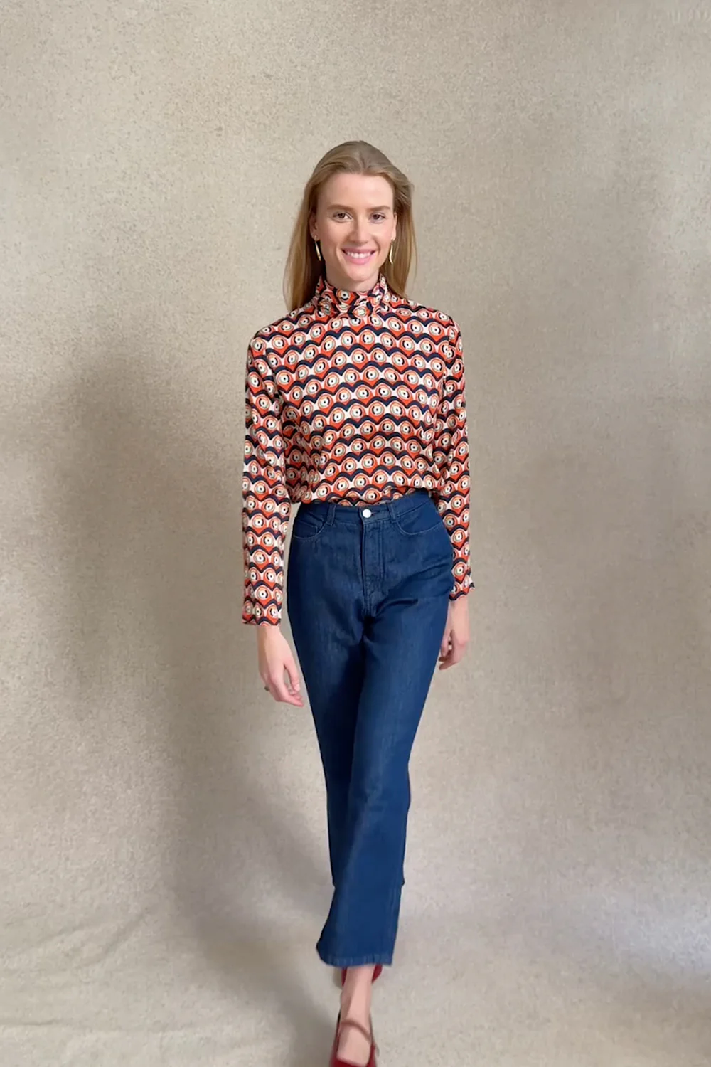 Blouse Impériale Prunelle - Image 5