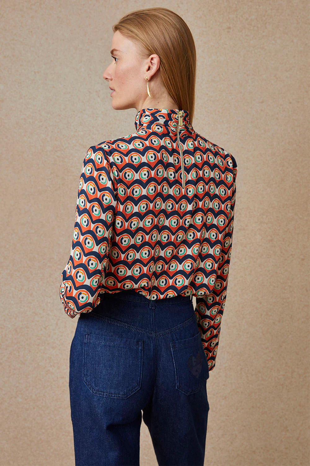 Blouse Impériale Prunelle - Image 7