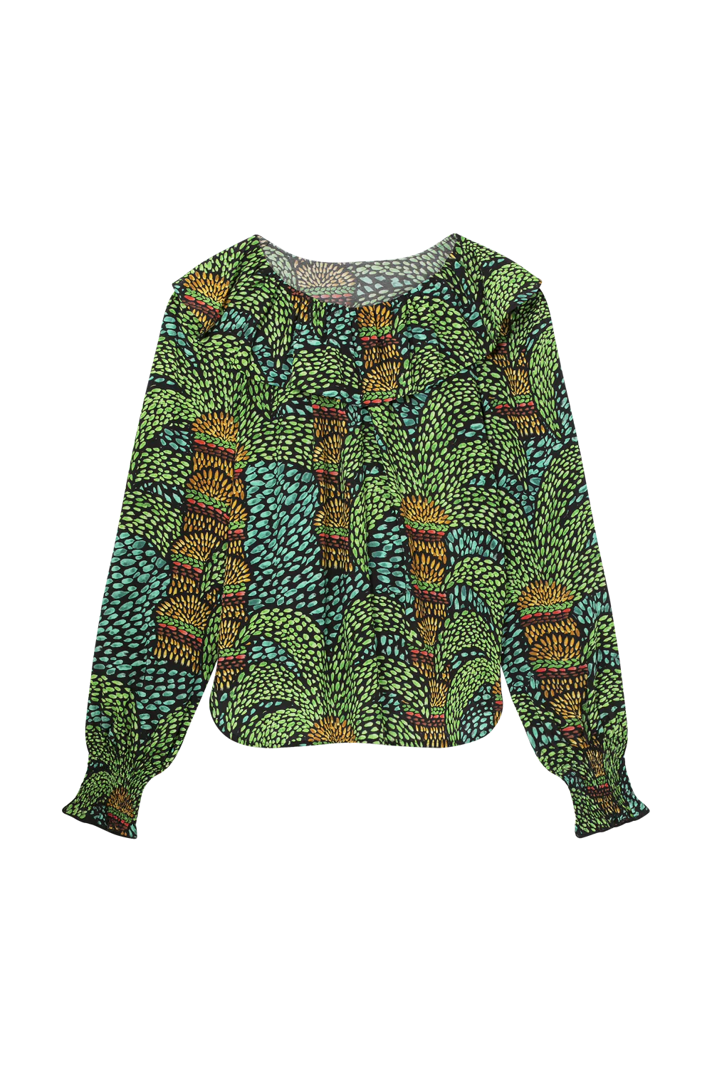 Blouse Séduisante Burger Tropical - Image 8