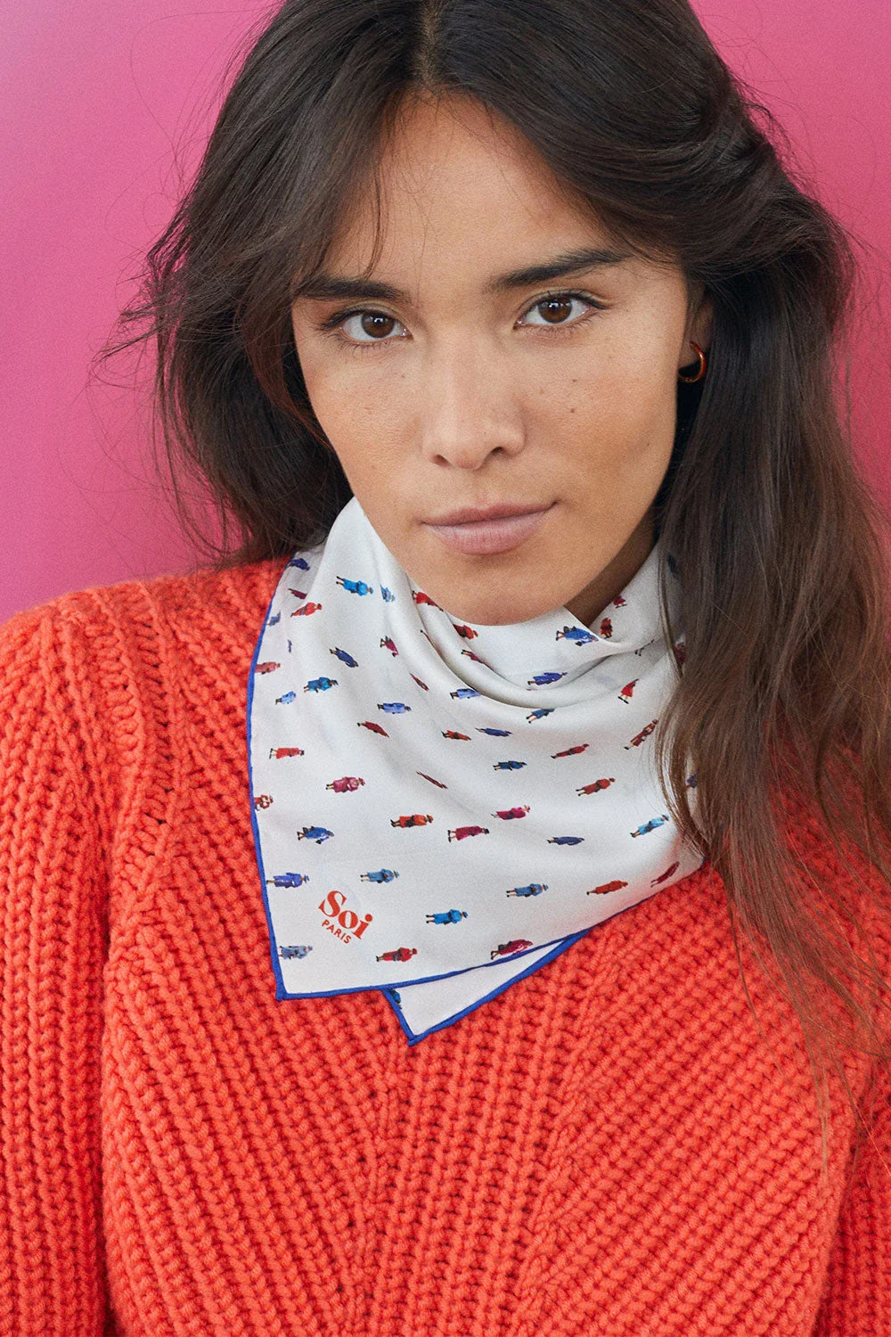 Foulard en soie Reine Elisabeth - Image 6