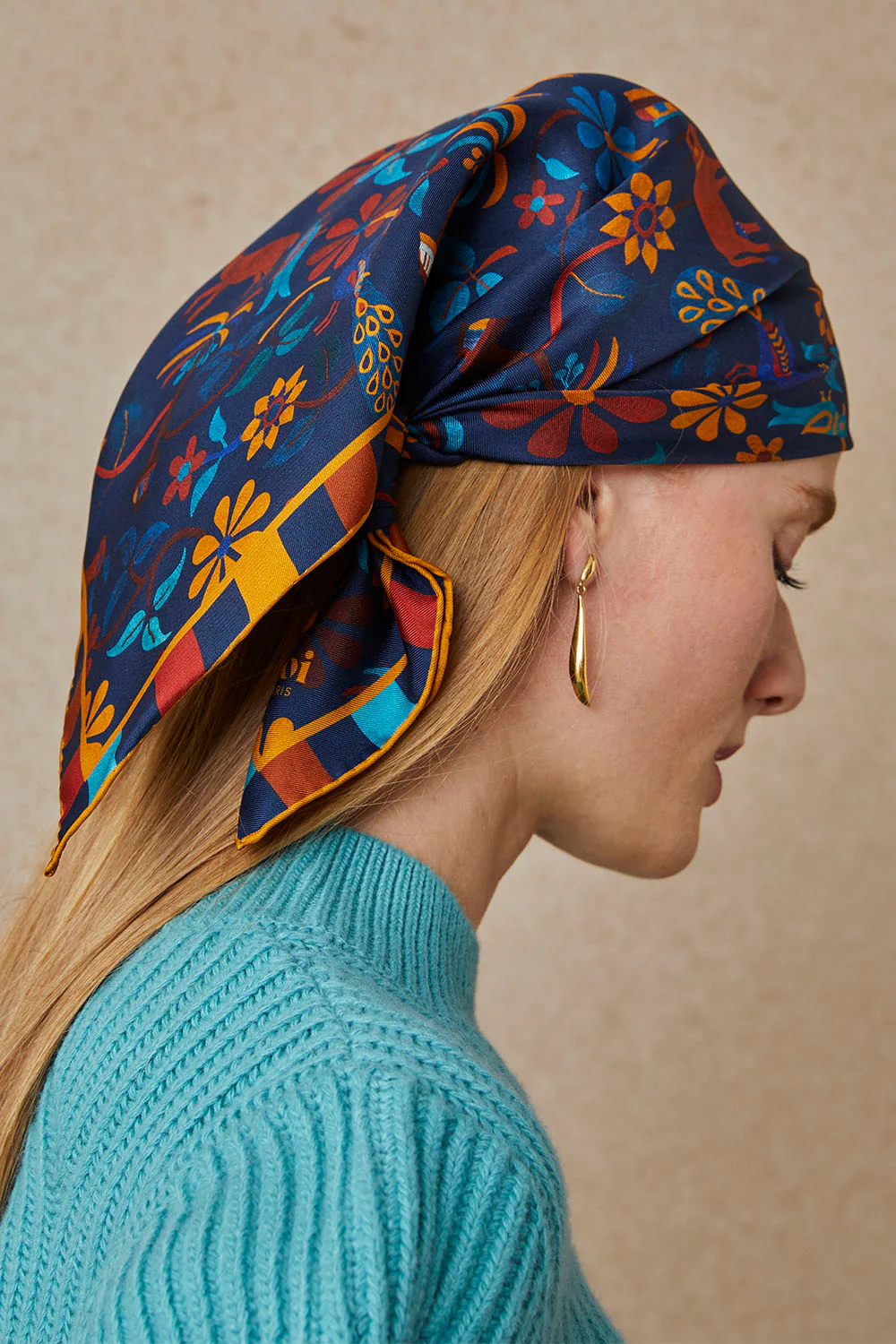 Foulard en soie Jaipur Mon Amour - Image 6