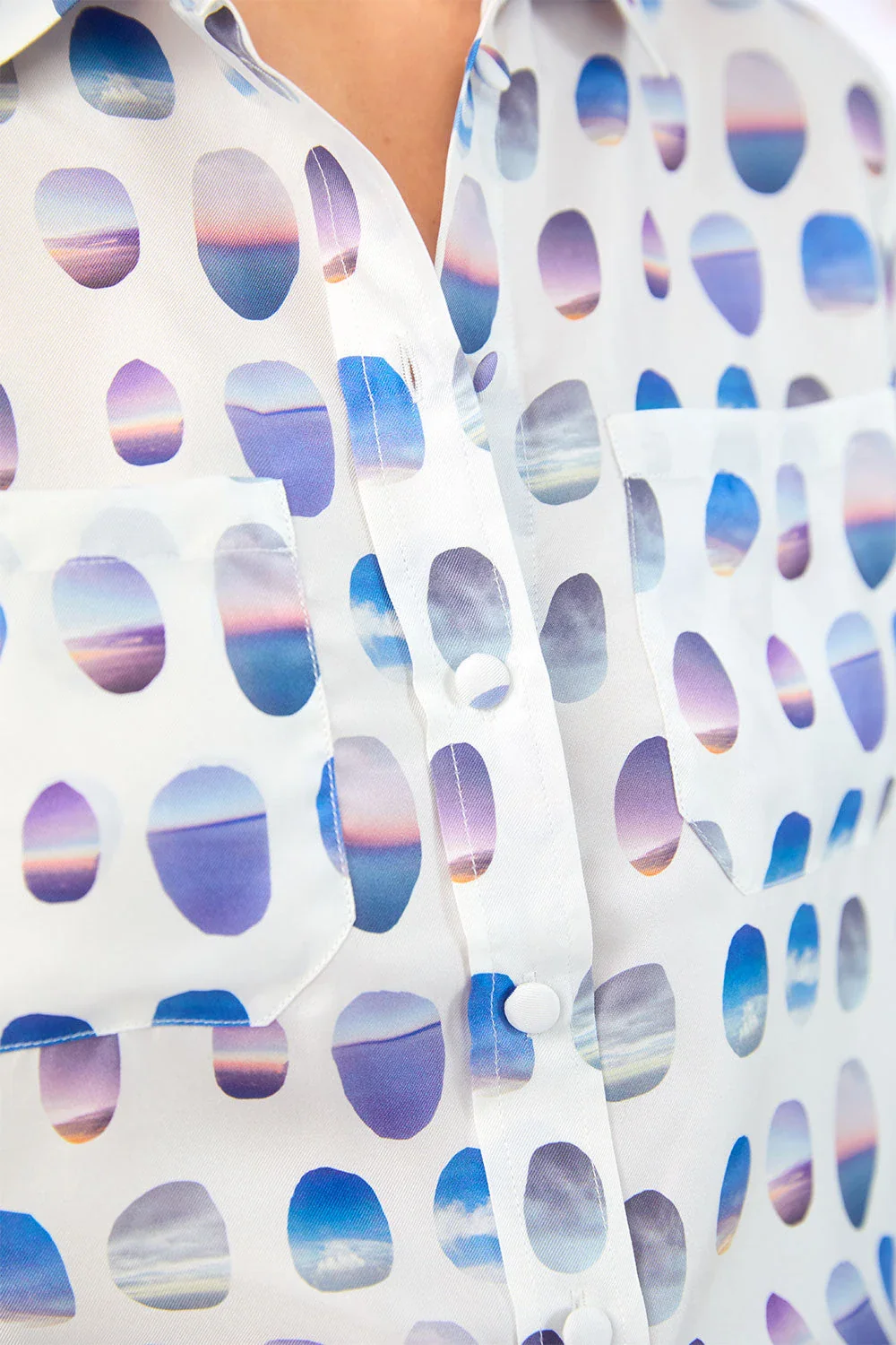 Chemisier en soie Les Hublots - Image 4