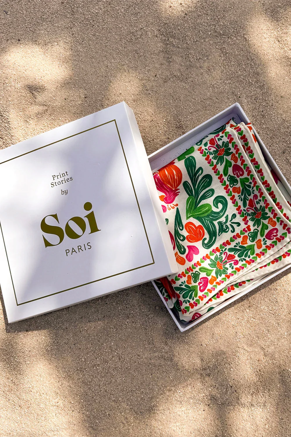 Foulard en soie Copacabana - Image 3
