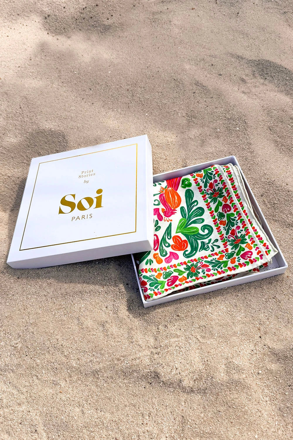 Foulard en soie Copacabana - Image 9