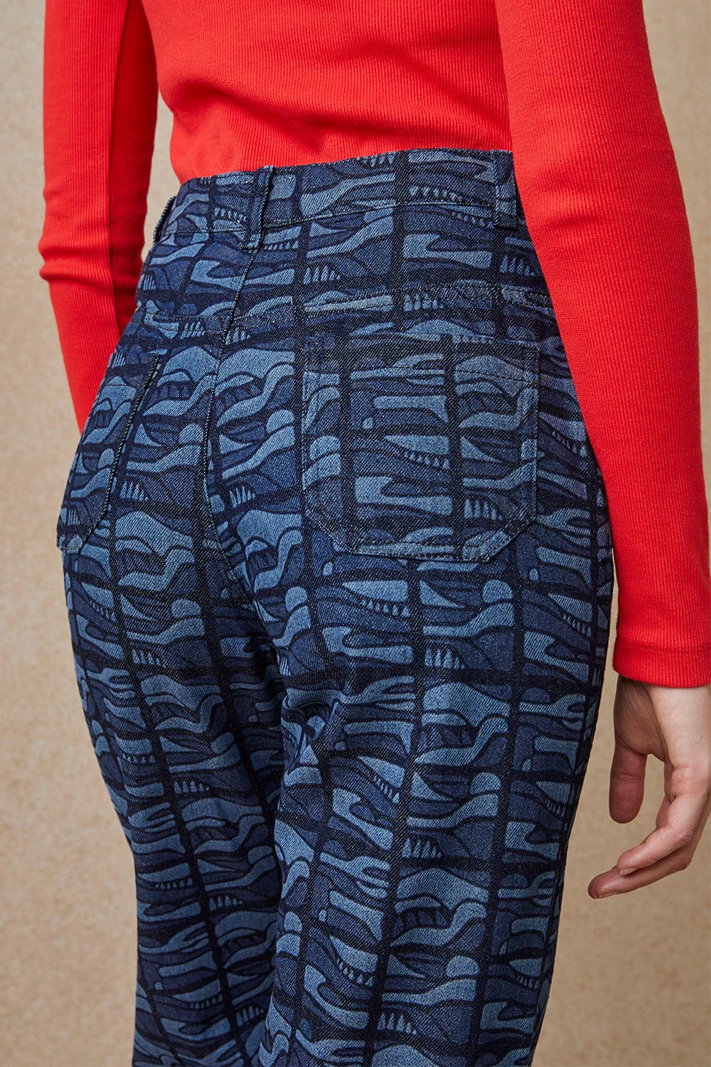 Pantalon Idéaliste Denim Délavé - Image 4