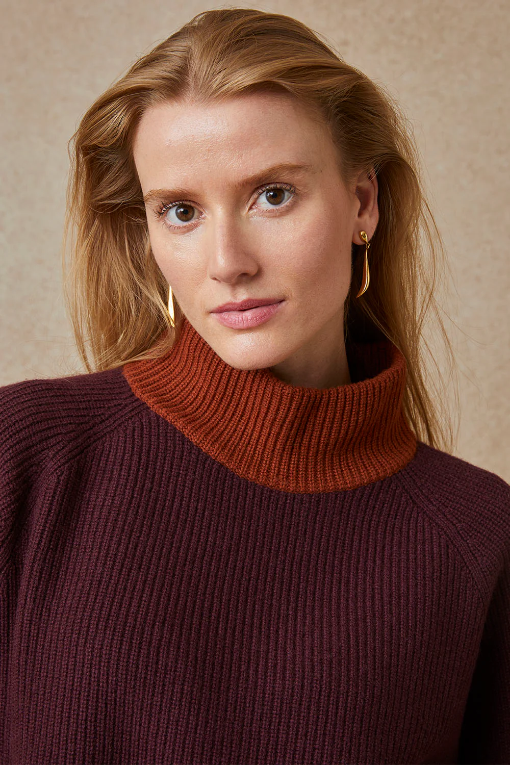 Pull Audacieuse Bordeaux - Image 4