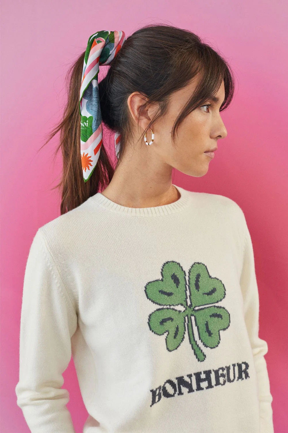 Pull Bonheur en laine - Image 5