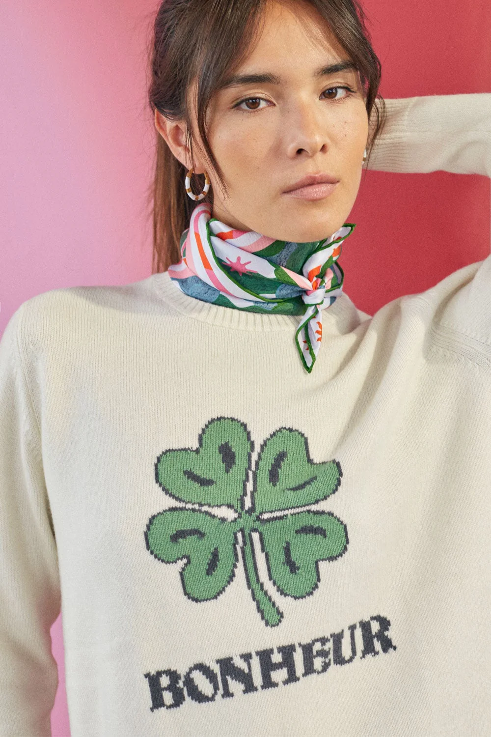 Pull Bonheur en laine - Image 6