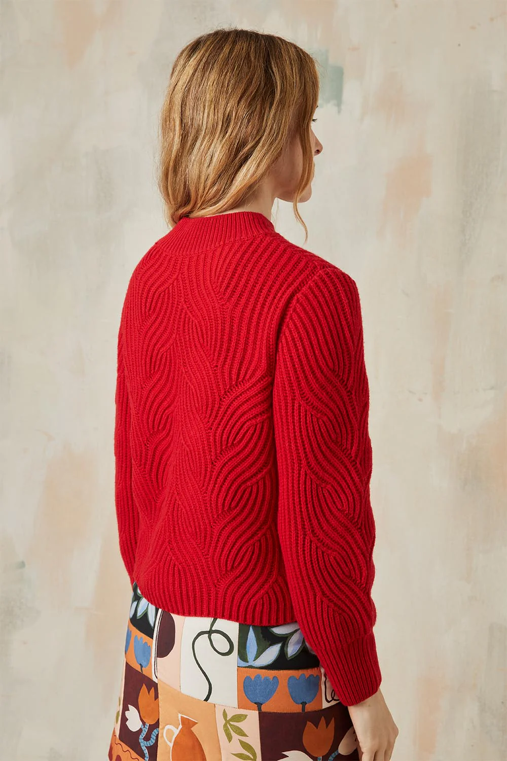 Pull Rouge Vermillon - Image 8