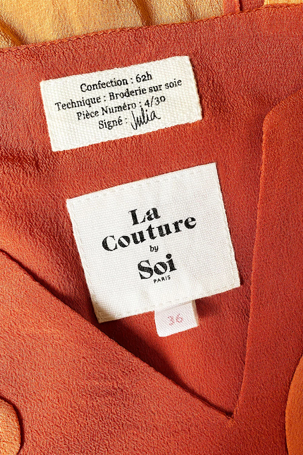 Robe en soie Eucalyptus - Image 14