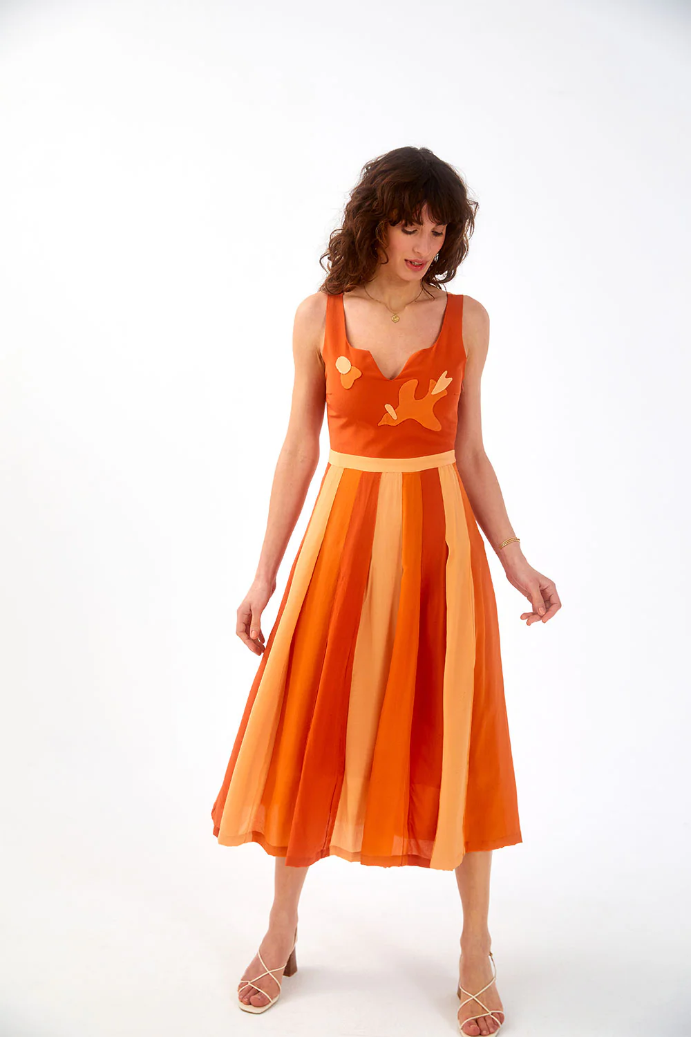 Robe en soie Hibiscus - Image 14