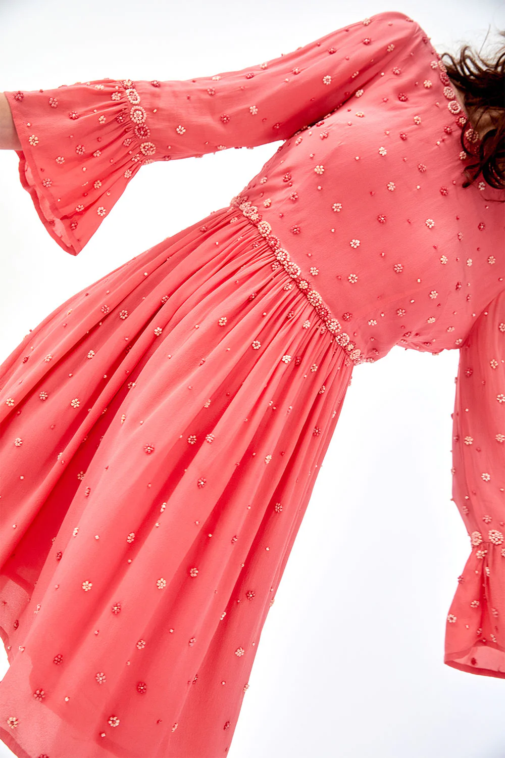 Robe en soie Hortensia - Image 11