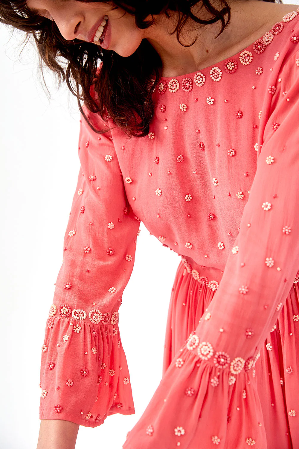 Robe en soie Hortensia - Image 12