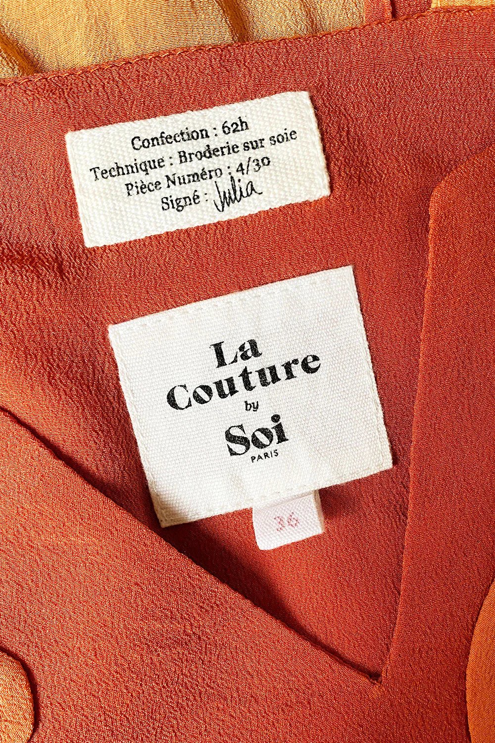 Robe en soie Hortensia - Image 18