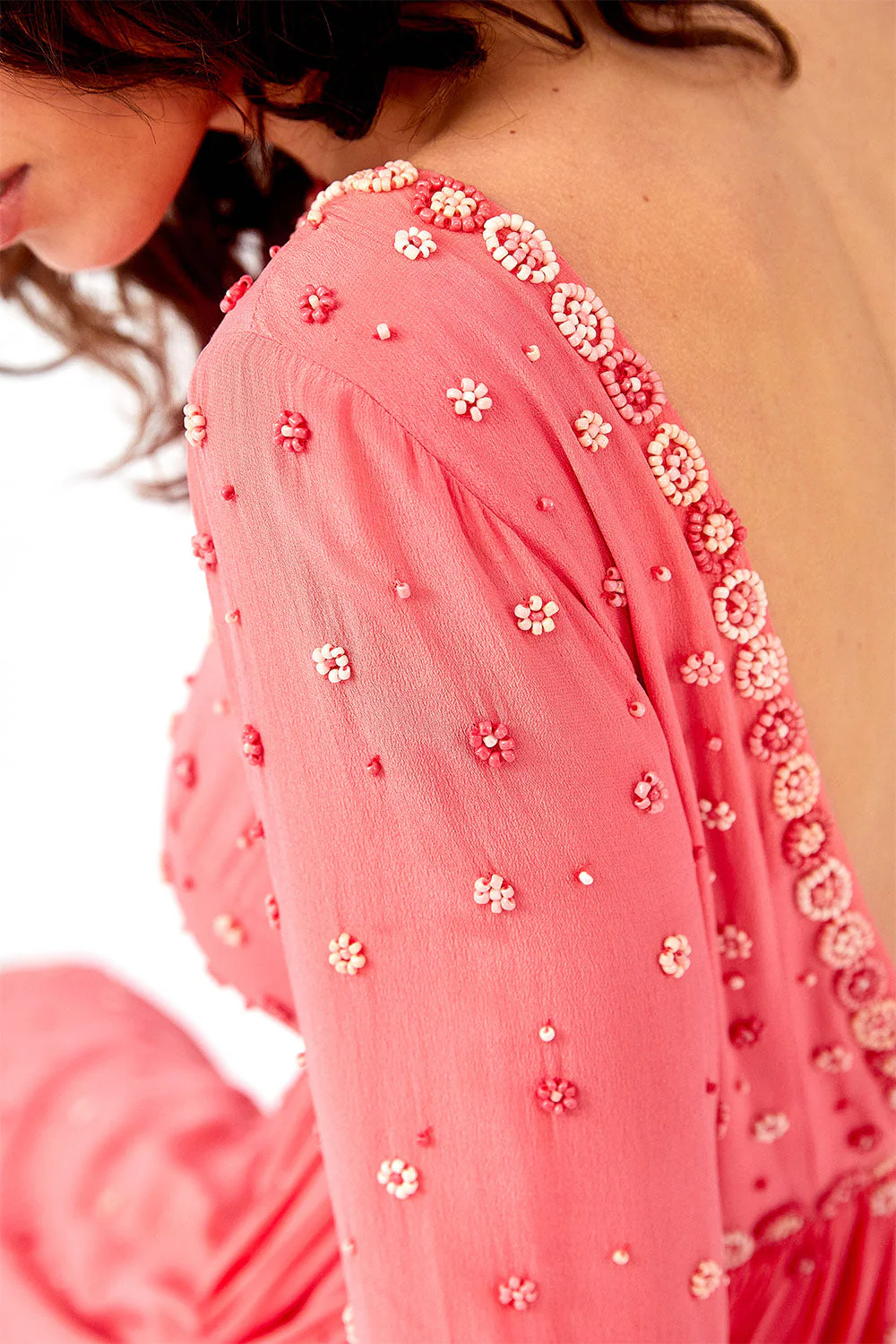 Robe en soie Hortensia - Image 2