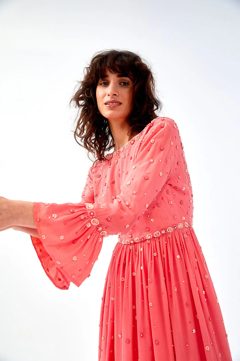 Robe en soie Hortensia - Image 8