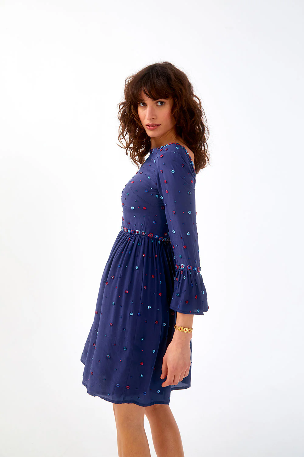Robe en soie Iris - Image 14