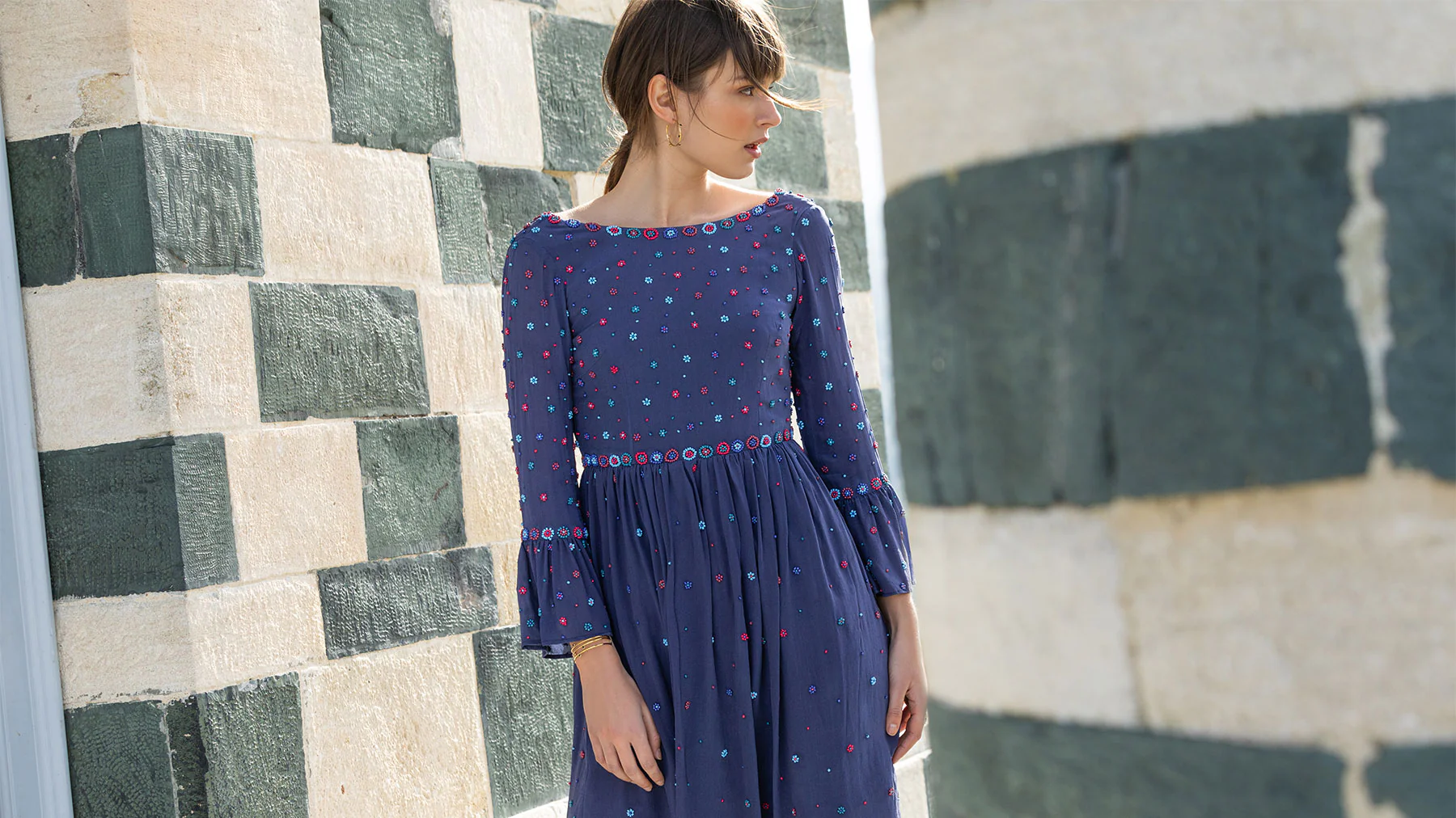 Robe en soie Iris - Image 18