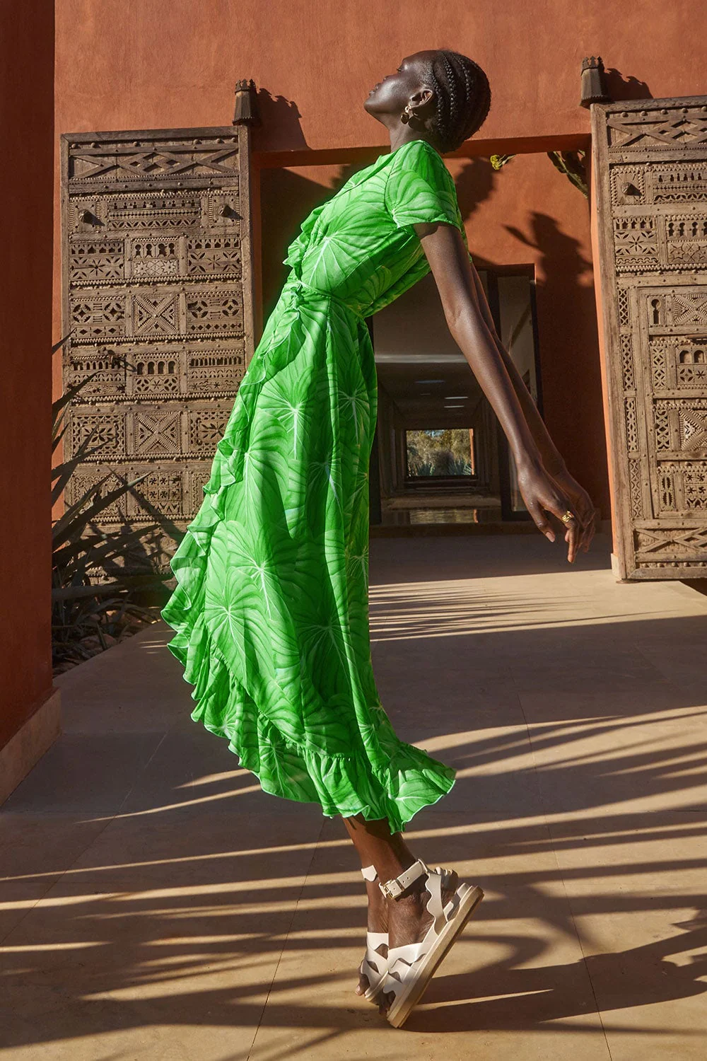 Robe Volage en soie L'Amazonie - Image 3