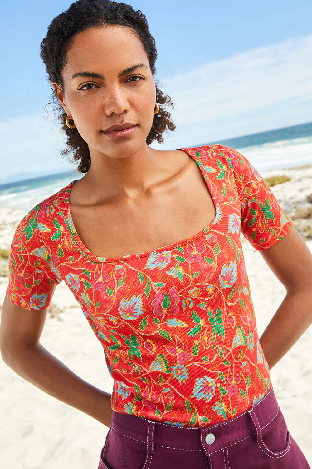 T-shirt Paresseuse en coton Java - Image 3
