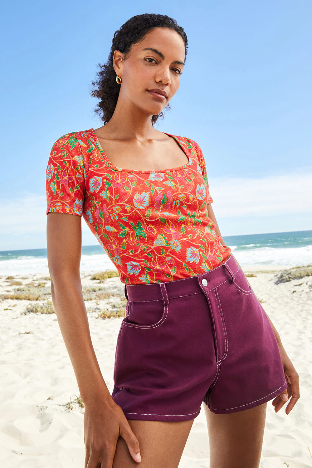 T-shirt Paresseuse en coton Java - Image 4