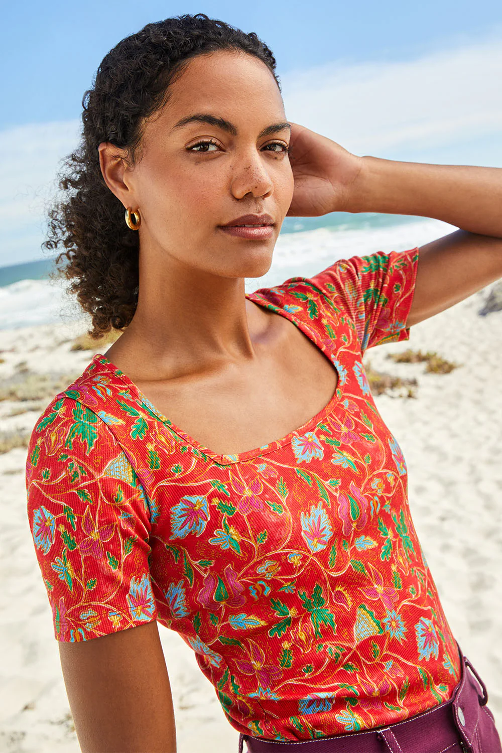 T-shirt Paresseuse en coton Java - Image 6