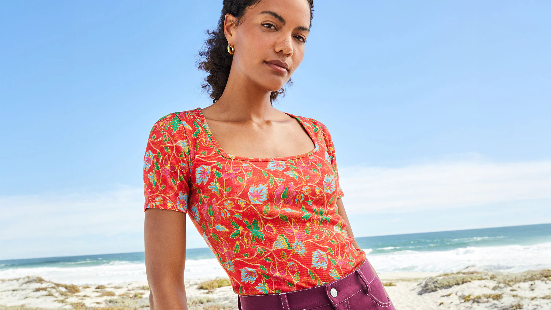 T-shirt Paresseuse en coton Java - Image 9